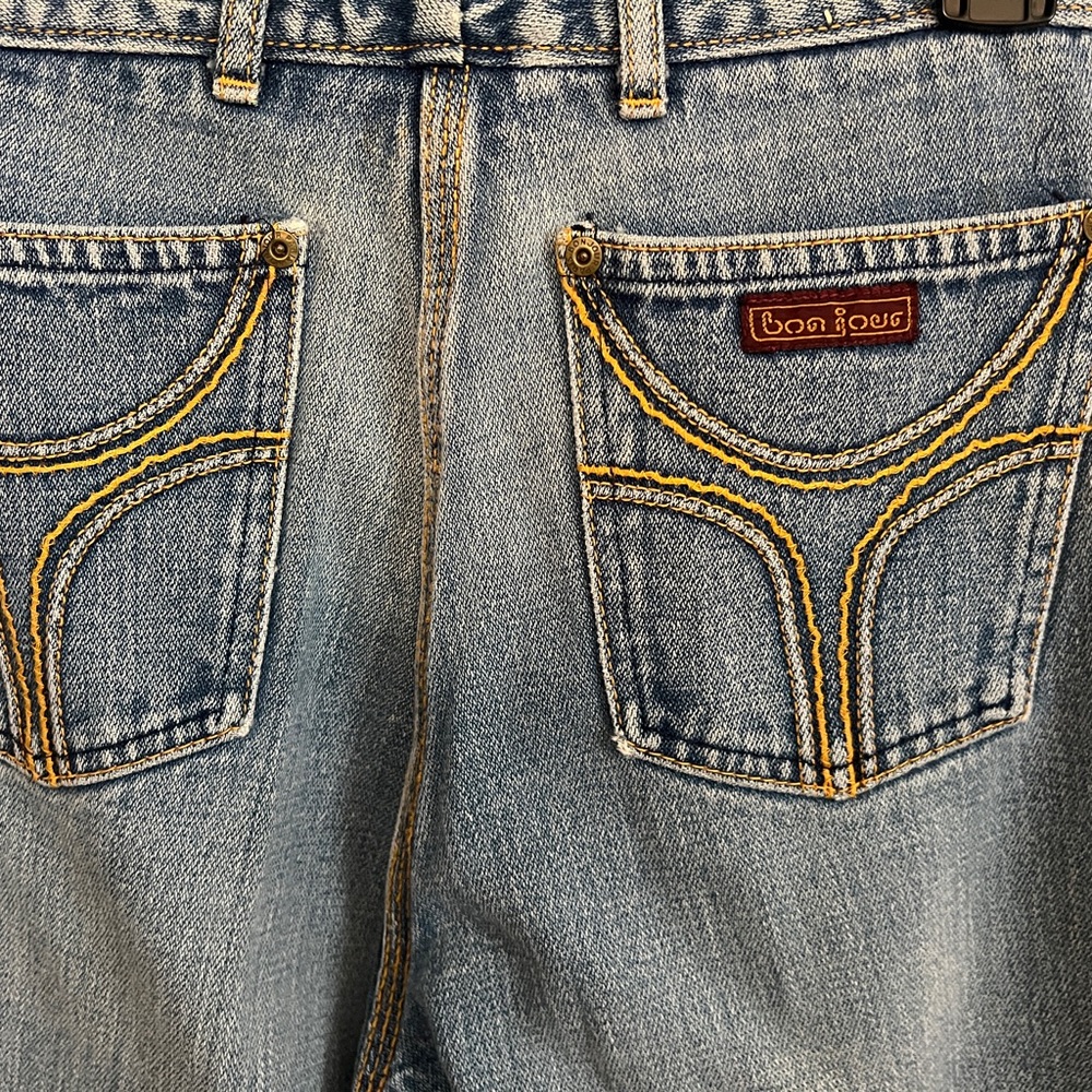 Women’s vintage Bon Jour high waisted straight leg jeans